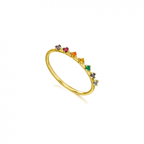 Anillo Lecarré Topacios Colores GA086OA